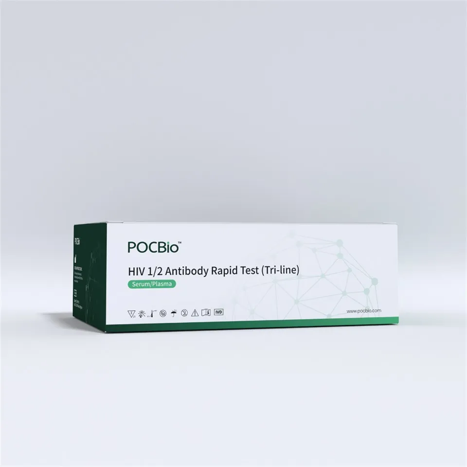HIV 1/2 Antiboddija Rapid test (tri-linija)
